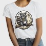 Raccoon Ramen Lover, Tricou Femei