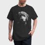 Labradoodle Monochrome, Tricou Barbati (Unisex)