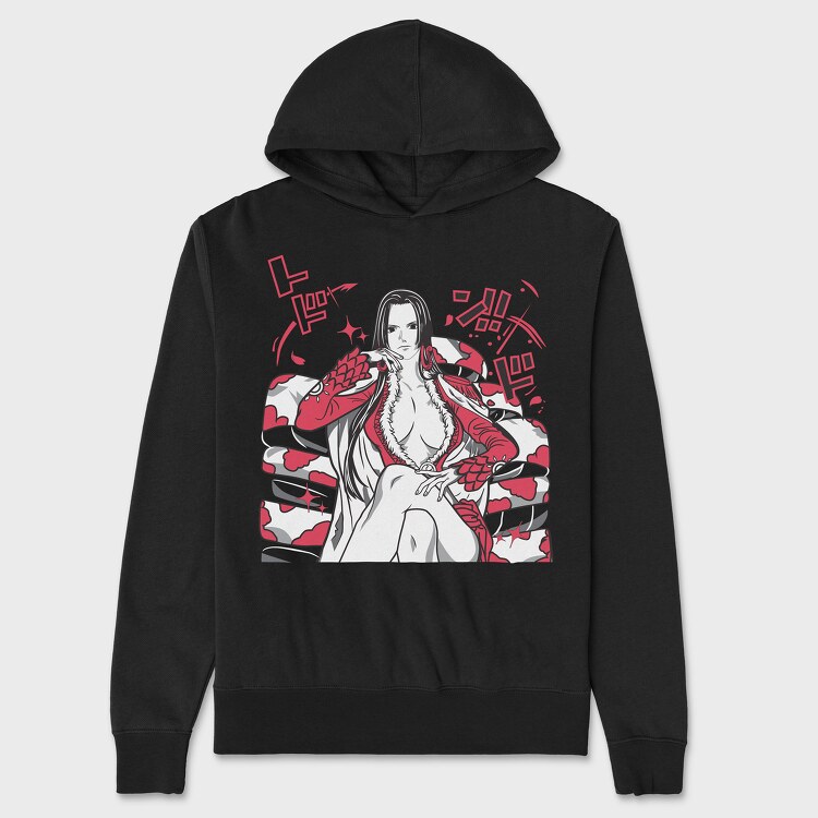 One Piece 34, Hanorac Oversize Barbati (Unisex)