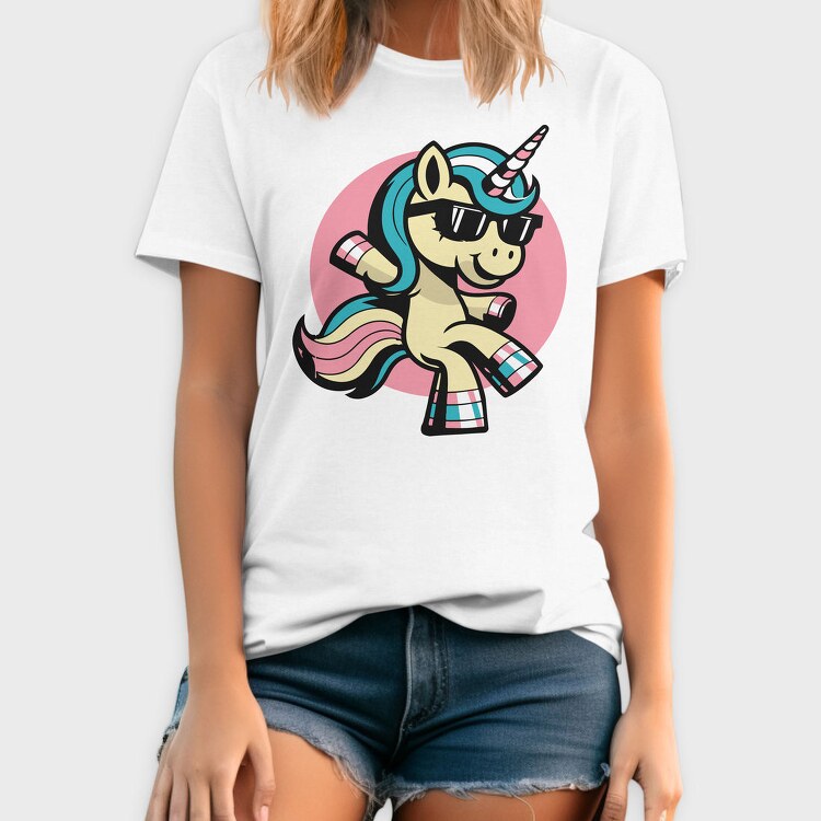 Cool Unicorn, Tricou Barbati (Unisex)