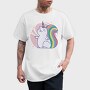 Rainbow Squirrel Unicorn Animal, Tricou Barbati (Unisex)