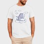 Sleepy Cute Dragon Tote, Tricou Barbati (Unisex)