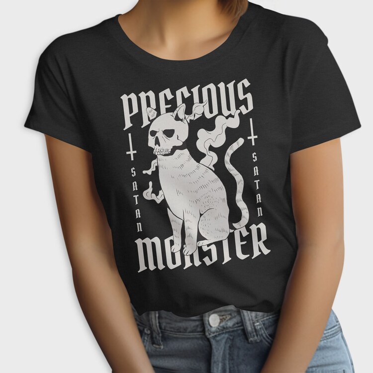 Precious Monster Cat, Tricou Femei