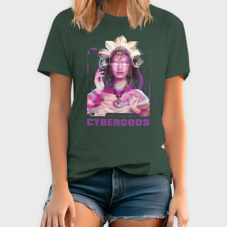 Cyborg Goddess Gods, Tricou Barbati (Unisex)