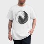 Yin Yang Horses Animals, Tricou Barbati (Unisex)