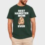 Best Hamster Mom, Tricou Barbati (Unisex)