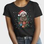 Sloth Christmas Tote, Tricou Femei