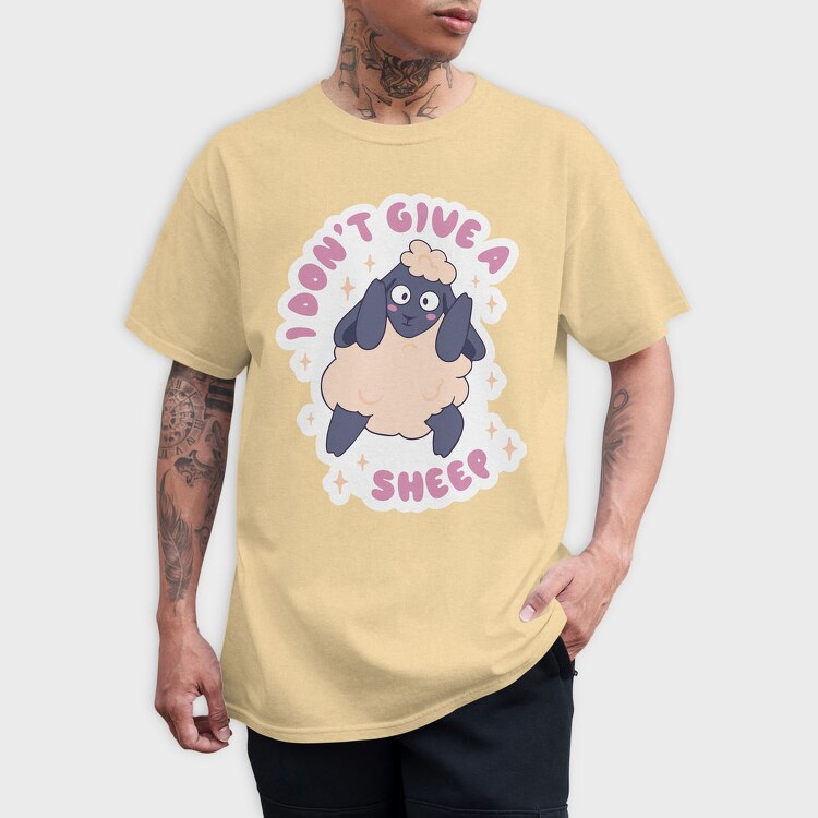 Yoga Sheep Funny, Tricou Barbati (Unisex)