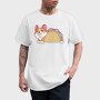 Corgi Taco Feast, Tricou Barbati (Unisex)