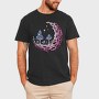 Psychedelic Moon, Tricou Barbati (Unisex)