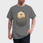 Hedgehog In Pocket, Tricou Barbati (Unisex)