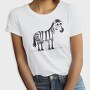Zebra Stripes, Tricou Femei