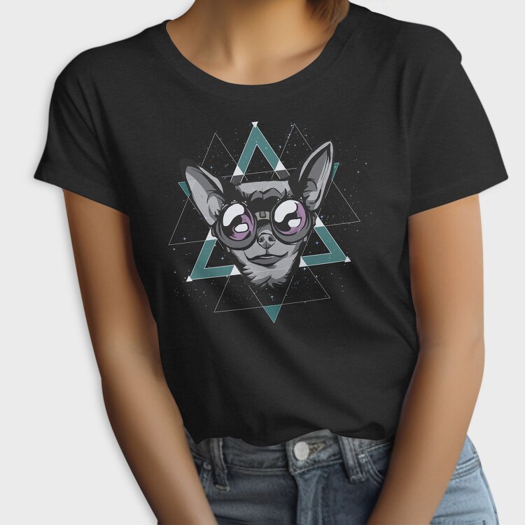 Space Chihuahua Geometry, Tricou Femei