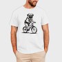 Pug Bike, Tricou Barbati (Unisex)