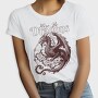 Here Be Dragons Fantasy, Tricou Femei