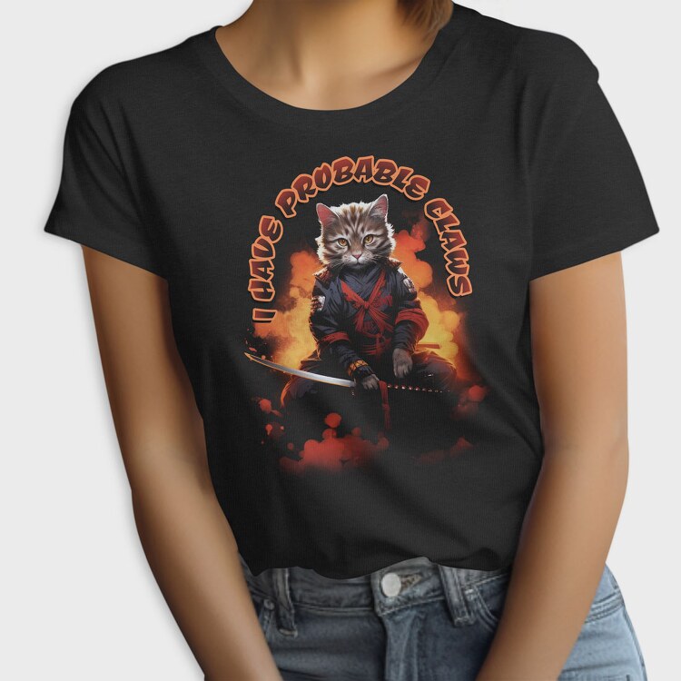 Samurai Cat, Tricou Femei