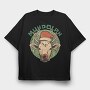 Christmas Cow Muhdolph, Tricou Oversize Barbati (Unisex)