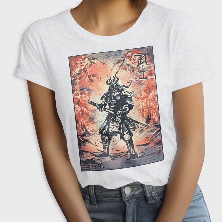 Samurai Traditional Trees, Tricou Femei