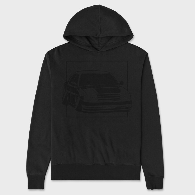 Drifting Car Draw, Hanorac Oversize Barbati (Unisex)