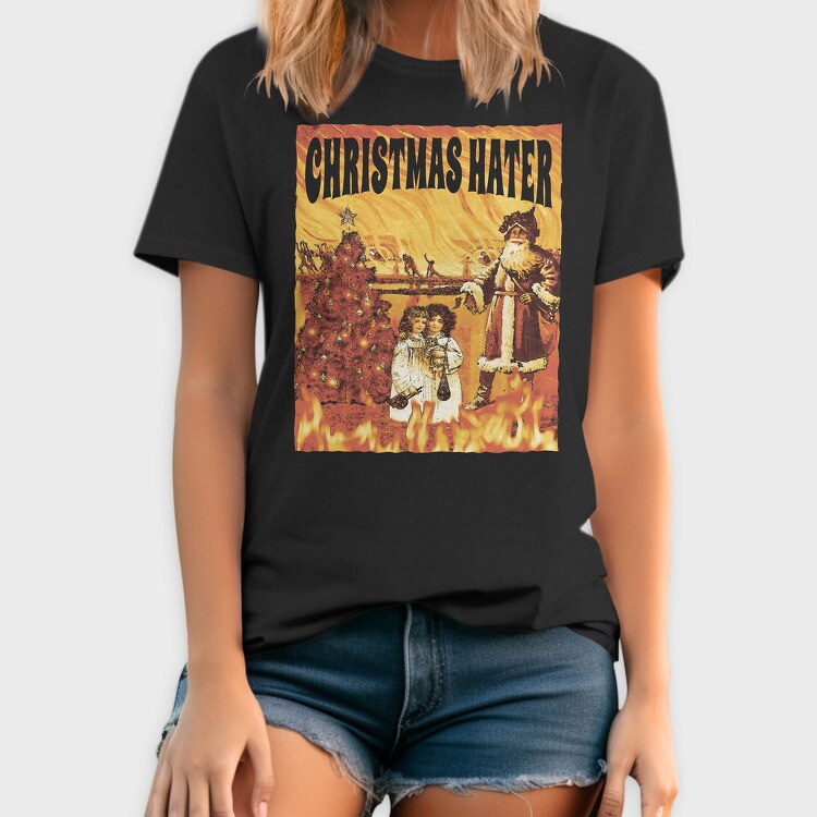 Christmas Hater Fire, Tricou Barbati (Unisex)