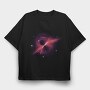 Black Hole 24451, Tricou Oversize Barbati (Unisex)