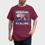 Adventure Is Calling, Tricou Barbati (Unisex)