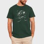 Realistic Diver Monochrome, Tricou Barbati (Unisex)