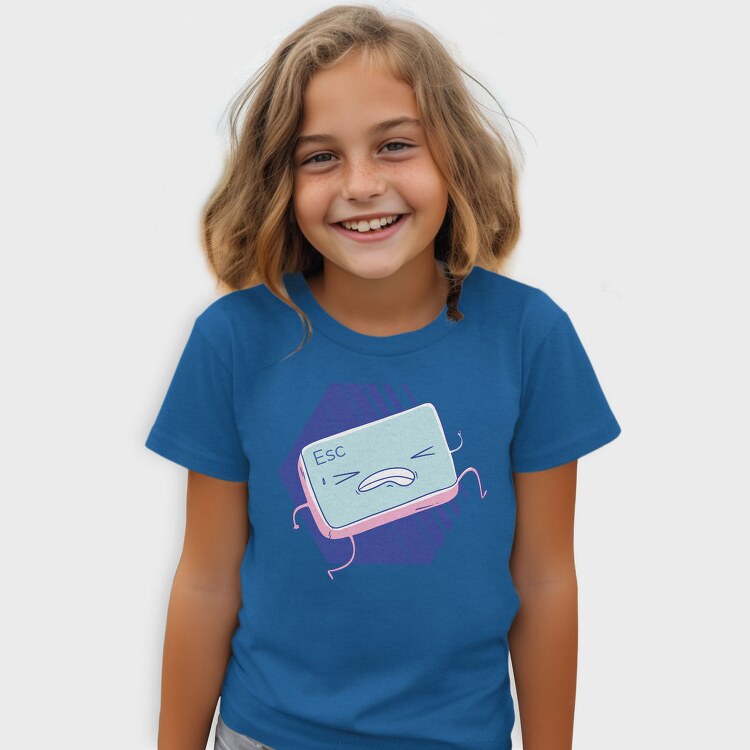 Escape Key Running Esc, Tricou Copii