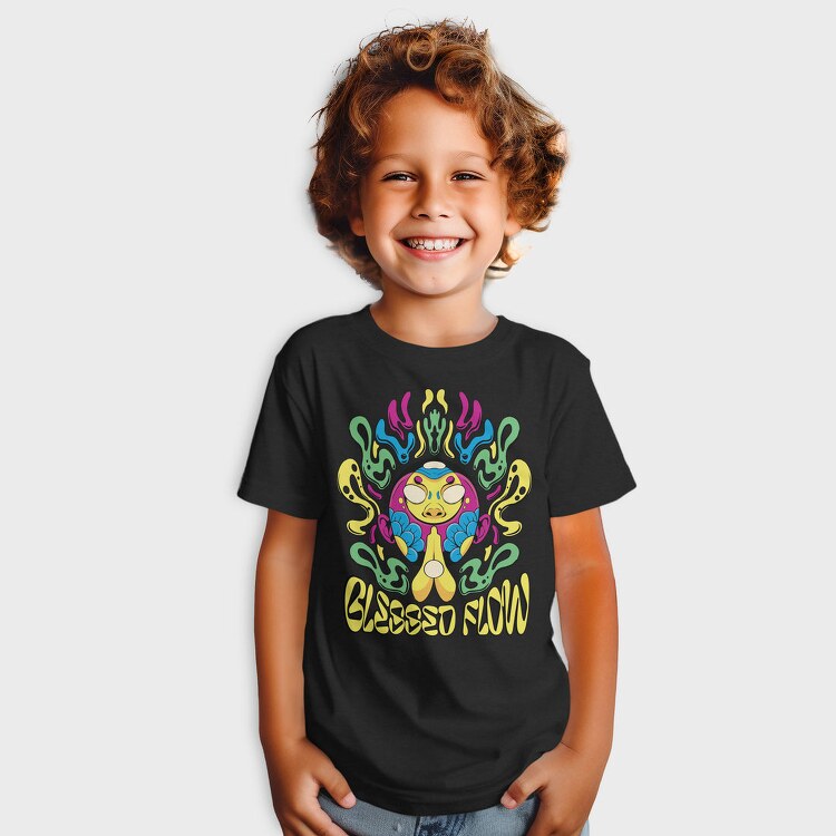 Blessed Flow Psychedelic, Tricou Copii