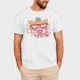 Hipster Gamer Cat, Tricou Barbati (Unisex)
