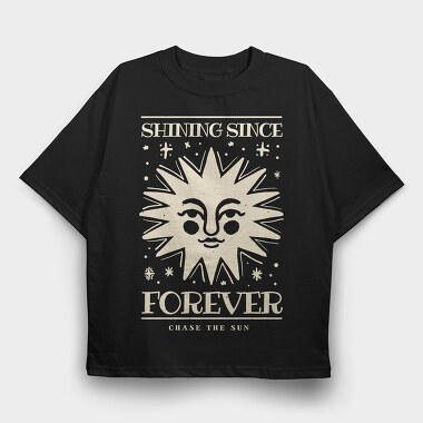 Eternal Sunshine Quote Chase Sun Summer, Tricou Oversize Barbati (Unisex)