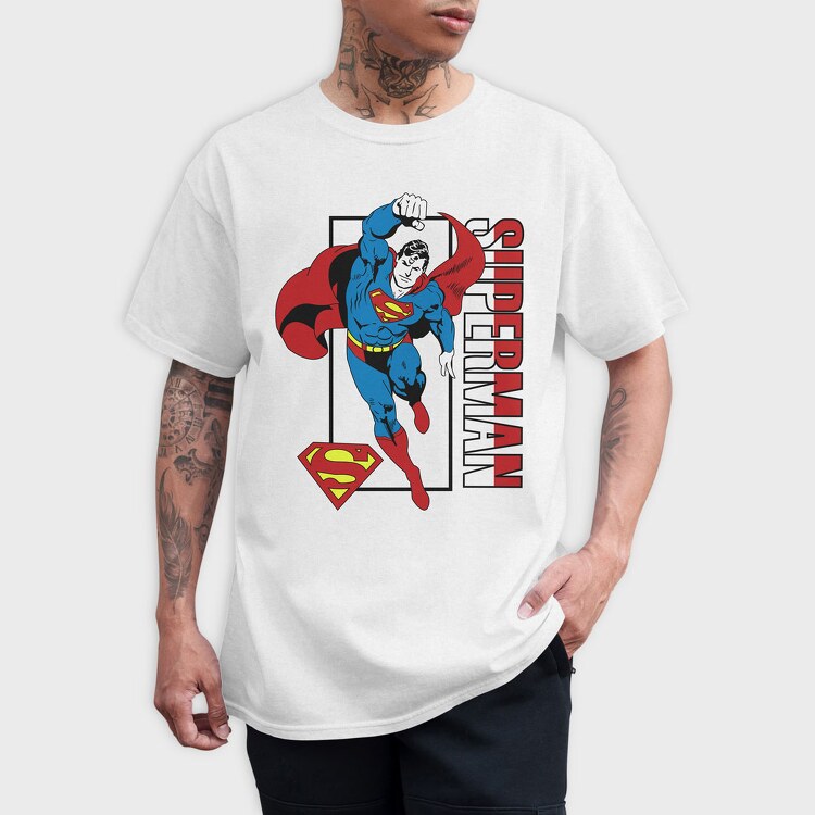 Superman 1, Tricou Barbati (Unisex)