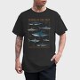 Sharks of the Deep, Tricou Barbati (Unisex)