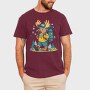 Moose Hiking, Tricou Barbati (Unisex)