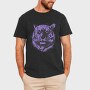 Purple Tiger, Tricou Barbati (Unisex)