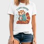 Red Panda Animal Cozy Winter, Tricou Barbati (Unisex)