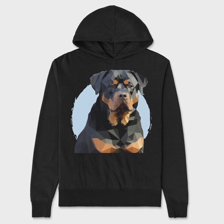 Hanorac Barbati (Unisex), Mosaic Rottweiler