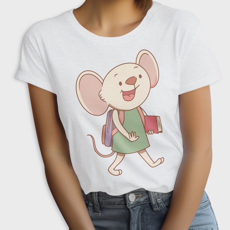 Mouse School Buddy, Tricou Femei