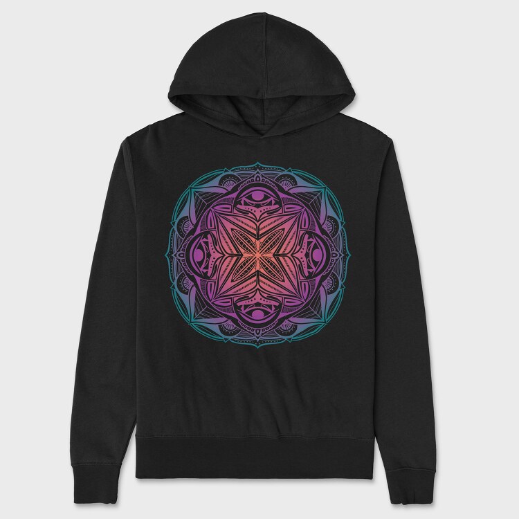 Egypt Mandala, Hanorac Oversize Barbati (Unisex)