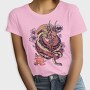 Japanese Dragon Sakura Blossom, Tricou Femei