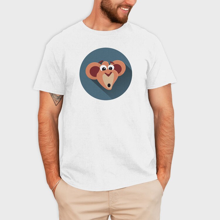 Mousey Smile, Tricou Barbati (Unisex)