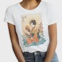 Geisha Waves Japanese Traditional, Tricou Femei