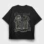 Book Of Dark Magic Witchcraft, Tricou Oversize Barbati (Unisex)