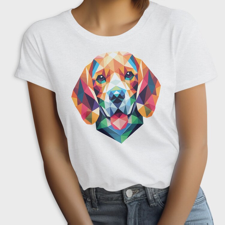 Geometric Beagle, Tricou Femei
