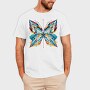 Geometric Butterfly, Tricou Barbati (Unisex)