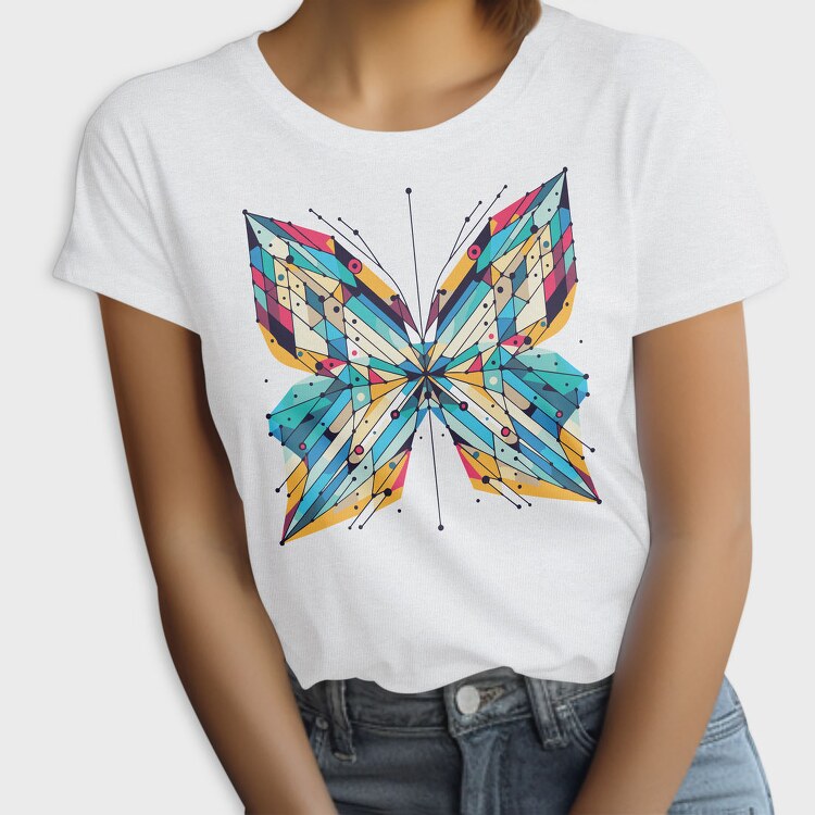 Geometric Butterfly, Tricou Femei