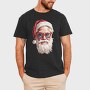 Santa Claus Detail Face, Tricou Barbati (Unisex)