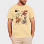Octopus Set, Tricou Barbati (Unisex)