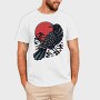 Japanese Style Crow, Tricou Barbati (Unisex)