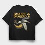 Dangerous Snake Banana Trend, Tricou Oversize Barbati (Unisex)